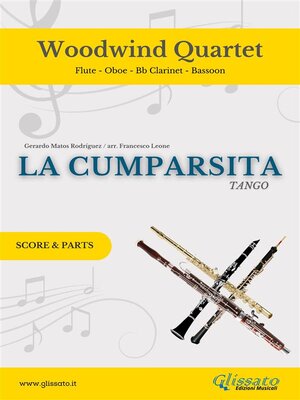 cover image of Woodwind Quartet "La Cumparsita" score & parts